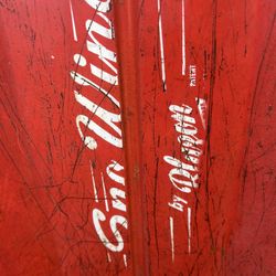 Vintage antique Sno wing sled 