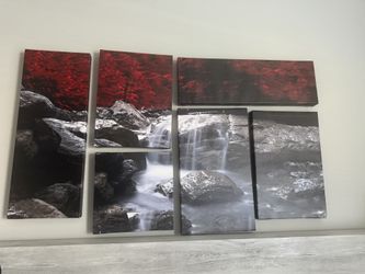 Beautiful 6 Piece Wall Art