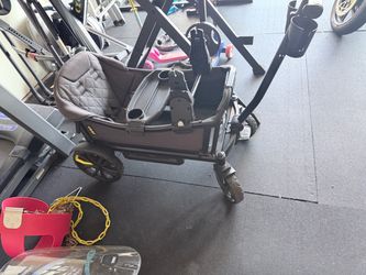 Veer wagon, Thule bike seat and windscreen