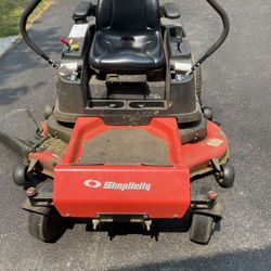 0 Turn Mower (Simplicity)