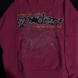 Pink Spider Hoodie