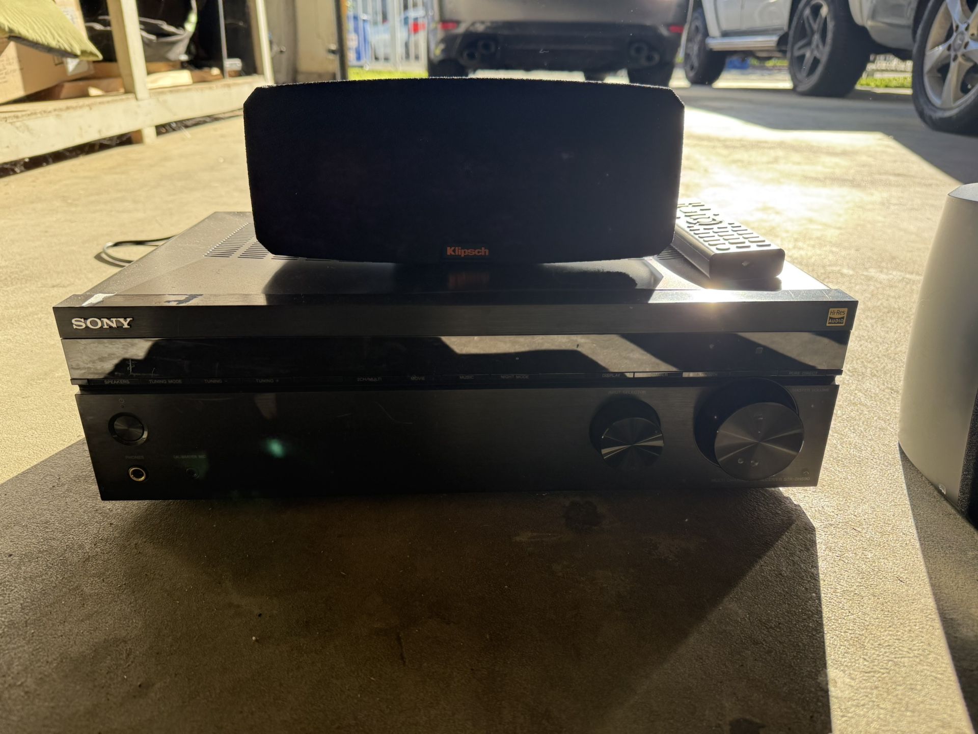 Sony Home Theater Receiver W/ KLIPSCH Speaker System
