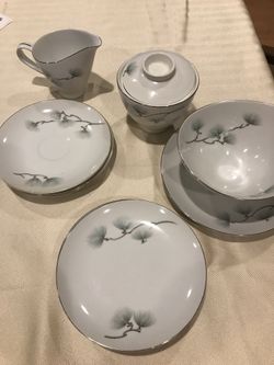 Mikasa 5132. Replacements dishes fine china sugar bowl creamer