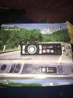 New sumas detachable digital car stereo(usb mp3)