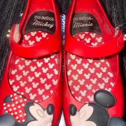 Mini Melissa Disney Mickey Minnie Size 10 Kids