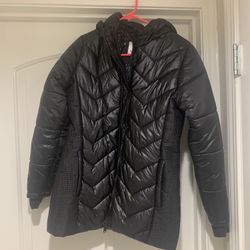 Girls Black Puffer Jacket - from Justice