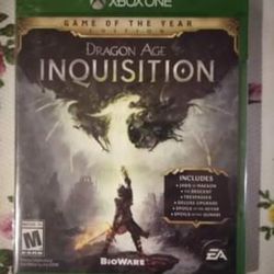 Factory Sealed - Dragon Age Inquisition - GAME OF THE YEAR EDITION For Xbox One