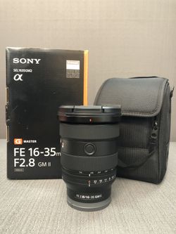 Sony FE 16-35mm f/2.8 GM II Lens (Sony E)