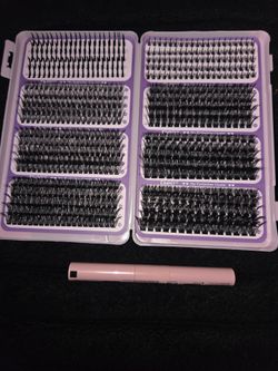 Lash clusters w/bond & seal