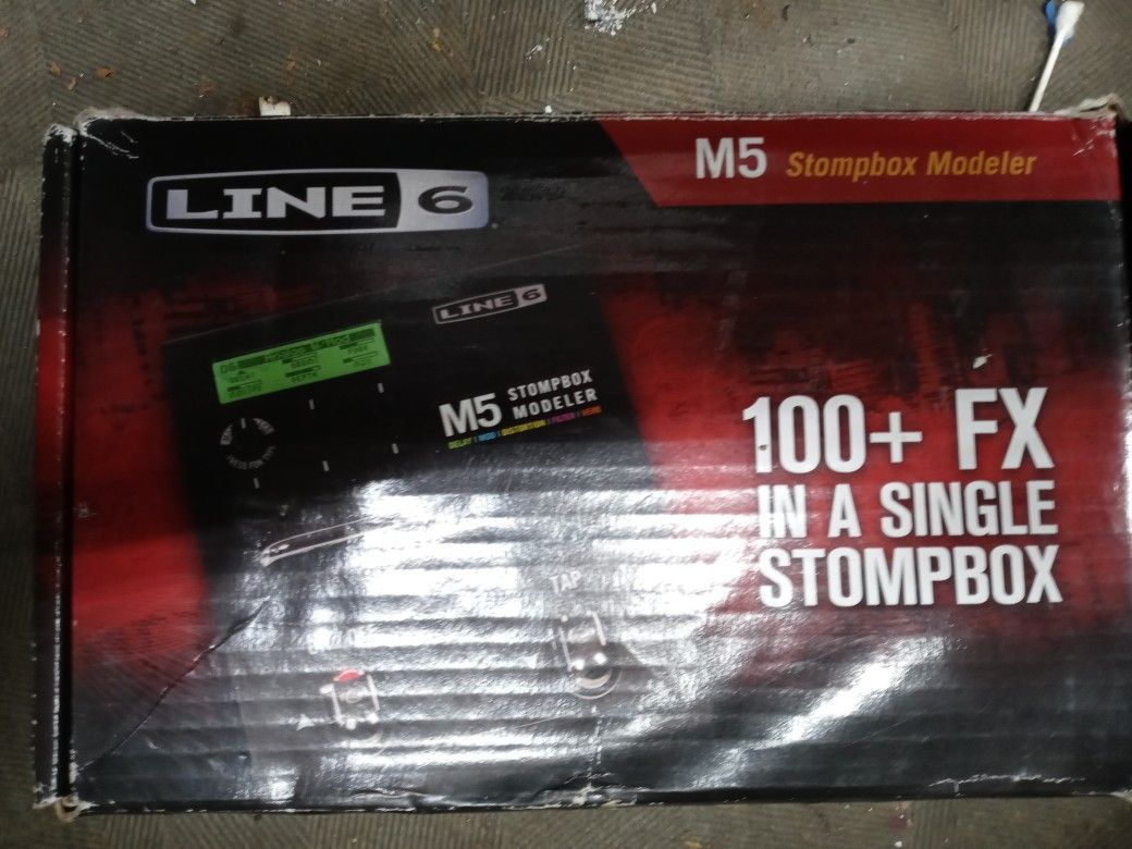 M5 line6 stompbox