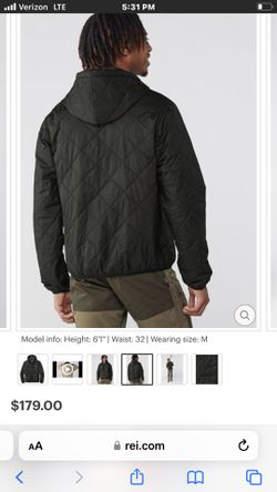 Patagonia Diamond Quilted Insulated Bomber Hoodie - Men's
