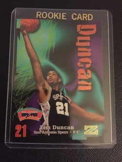 Tim Duncan rookie card