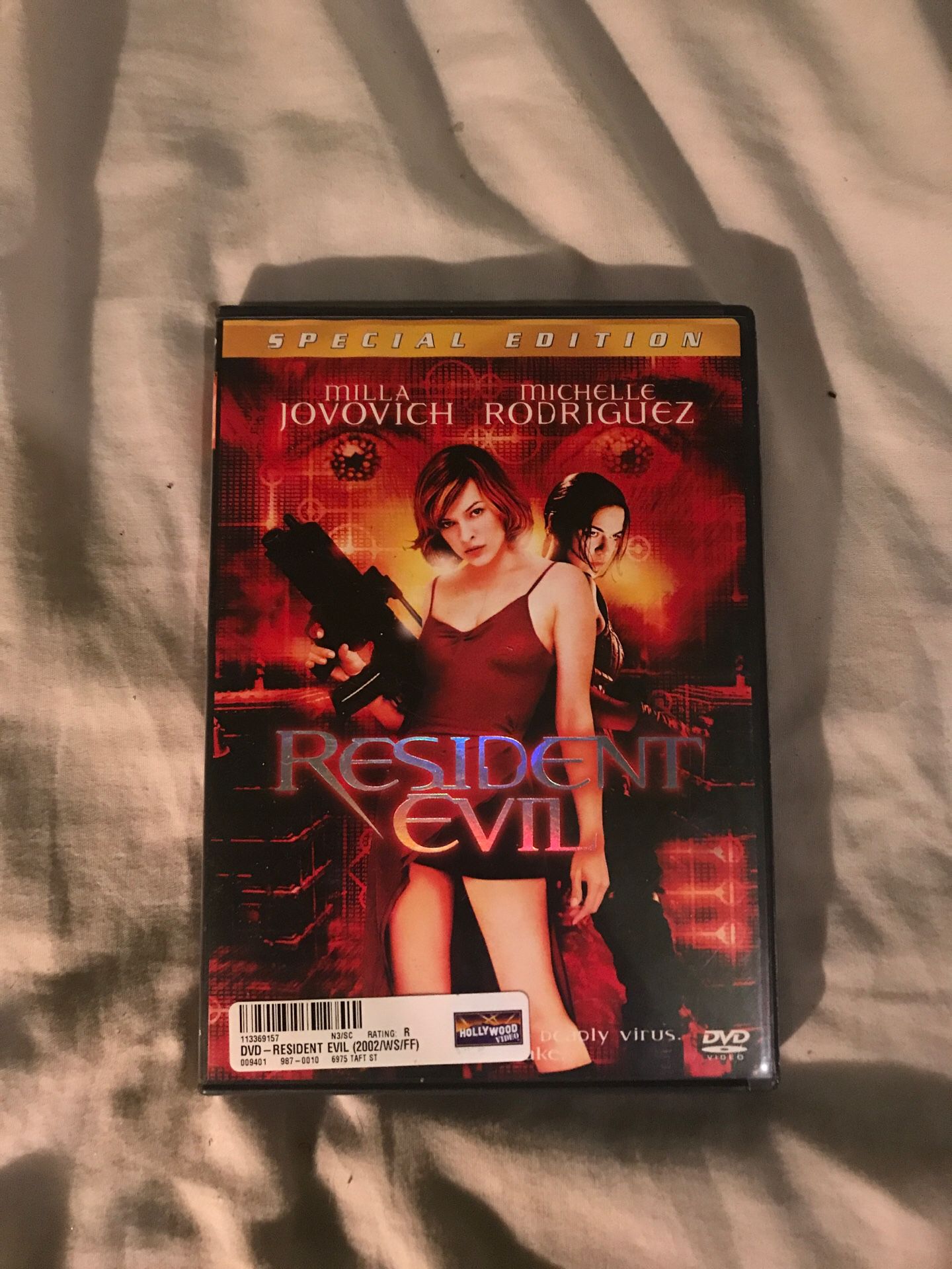Resident Evil dvd player