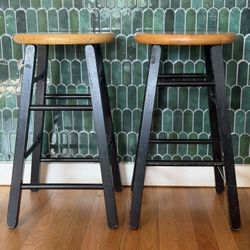 Solid Wood Bar Stools
