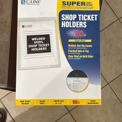 Vinyl Shop Ticket Holder