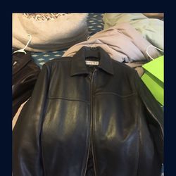 Real Leather Jacket From Men’s Warehouse