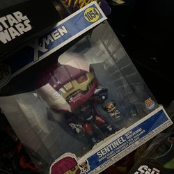 Giant funko pop x men sentinel