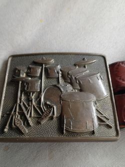 Vintage metal belt buckle