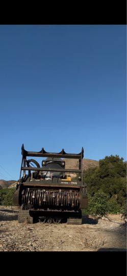 Land clearing forestry mulching