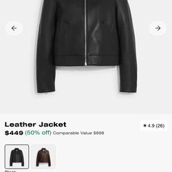 Coach Jacket -leather