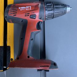 Hilti Cordless Drill model SFC 22-A
