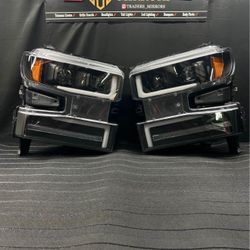 2019 - 2021 Chevy Silverado 1500 LED Headlights NEW