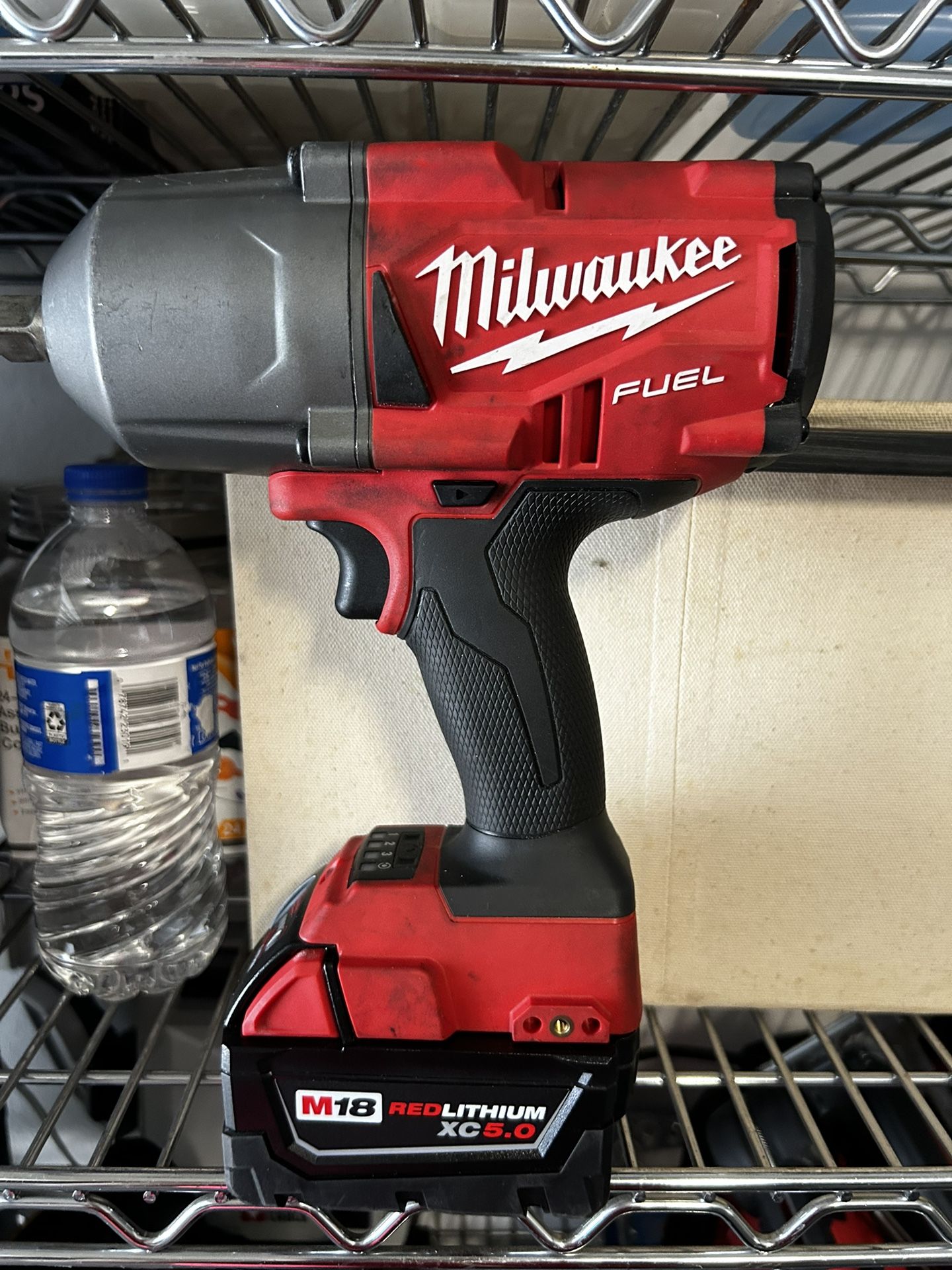 Milwaukee M18 FUEL Cordless High-Torque Impact Wrench with One-Key and Friction Ring, Tool Only, 3/4in. Drive, 1500 Ft./Lbs. Torque