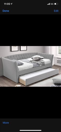 Twin Bed With Mattress