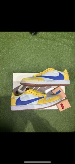 Jordan 1 Travis Scott Canary Size 4, 4.5, 5.5, 6, 6.5, 7, 7.5, 8