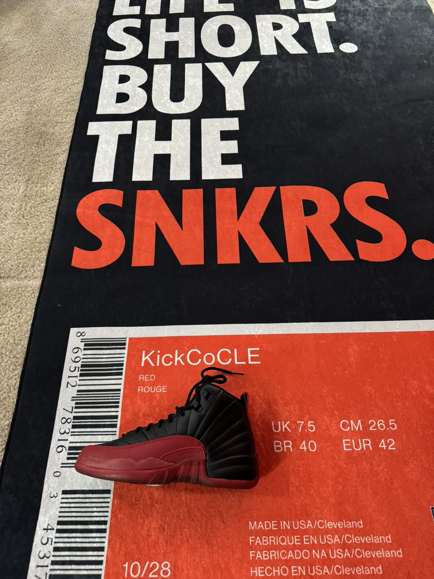 Jordan 12 “Flu game”