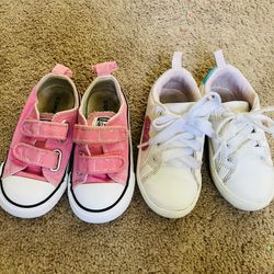 Tenis niña talla 7 Converse, Carters