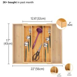Bamboo Drawer Organizers 