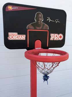 Michael Jordan - 7 1/2’ Pro-Style Hoop - Rare 