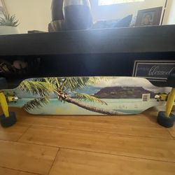 Beach Theme Longboard 
