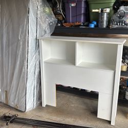Twin Headboard, Mattress And Frame