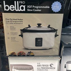 Bella 5qt Programmable Slow Cooker