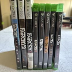 Far Cry Xbox  (8 Games Collection) Great Condition