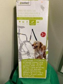 Zoofari Hands Free Bicycle Dog Leash Biking With Dog Walking System Up To 77 Lbs