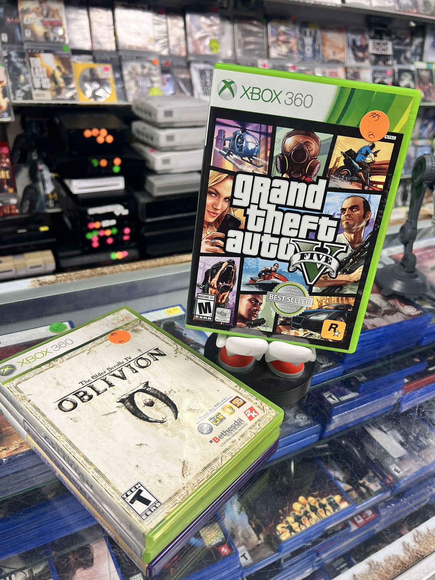 4 LIGHT SCRATCHED  XBOX 360 GAMES : AS-IS /NOT TESTED/RESURFACING RECOMMEND 