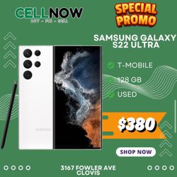 April Promo - Samsung Galaxy S22 Ultra T-Mobile 128 GB