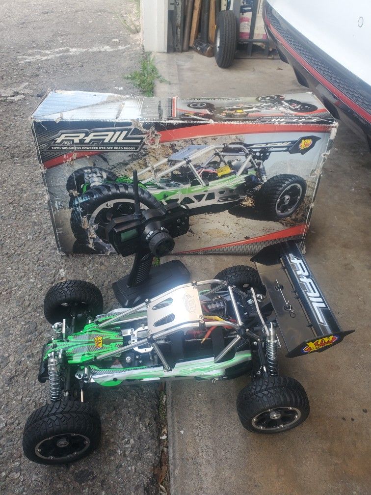 XTM Rail 1/8 4WD RC Car (RARE)