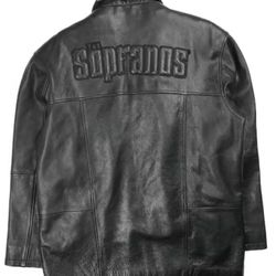 Sopranos Leather Jacket, Size XL Large 