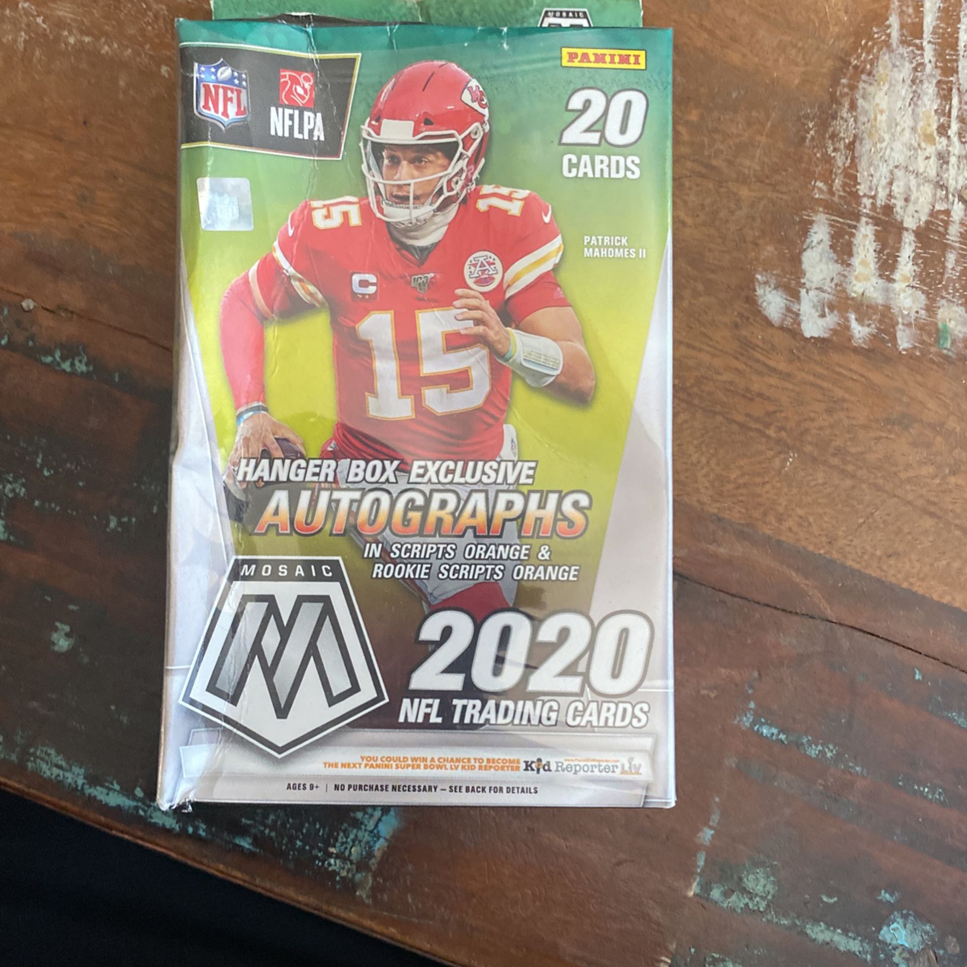 2020 Mosaic Football Card Hanger Box Sealed Joe Burrow RC possible 