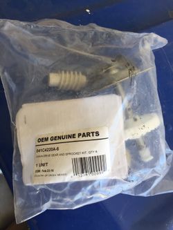 Chain drive gear and sprocket