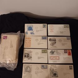 Antique 1st Run Cover Letters 