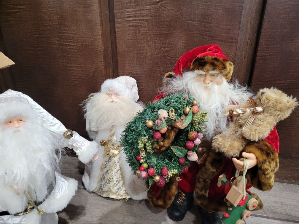 10 Santa Figures 🤶 🧑‍🎄 