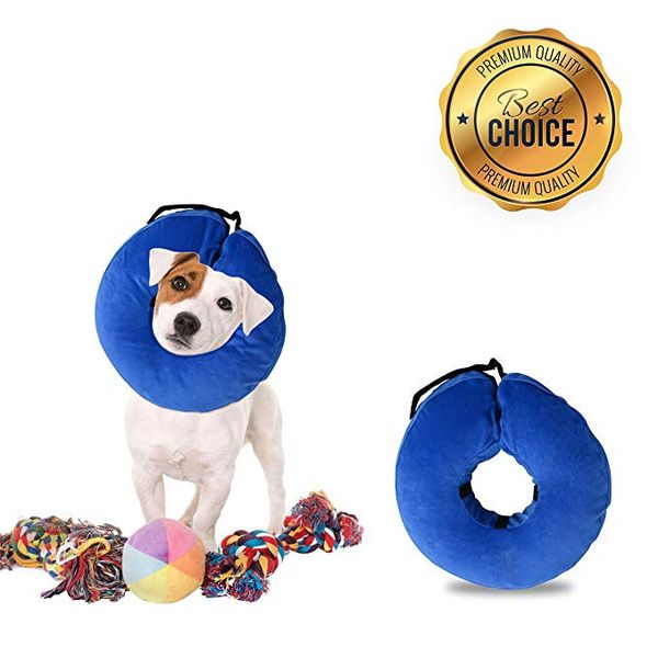 Inflatable Dog Collar Comfy Cone For Dogs Dog Recovery Collar