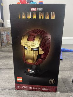 LEGO Marvel Avengers Iron Man Helmet 76165; Brick Iron Man-Mask RETIRED