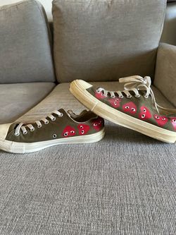 Comme Des Garcon PLAY Converse sneakers