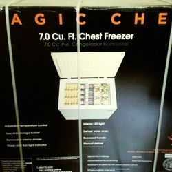 Magic Chef Chest Freezer 7 Cu. Ft. *BRAND NEW*